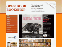 Tablet Screenshot of books-in-italy.com